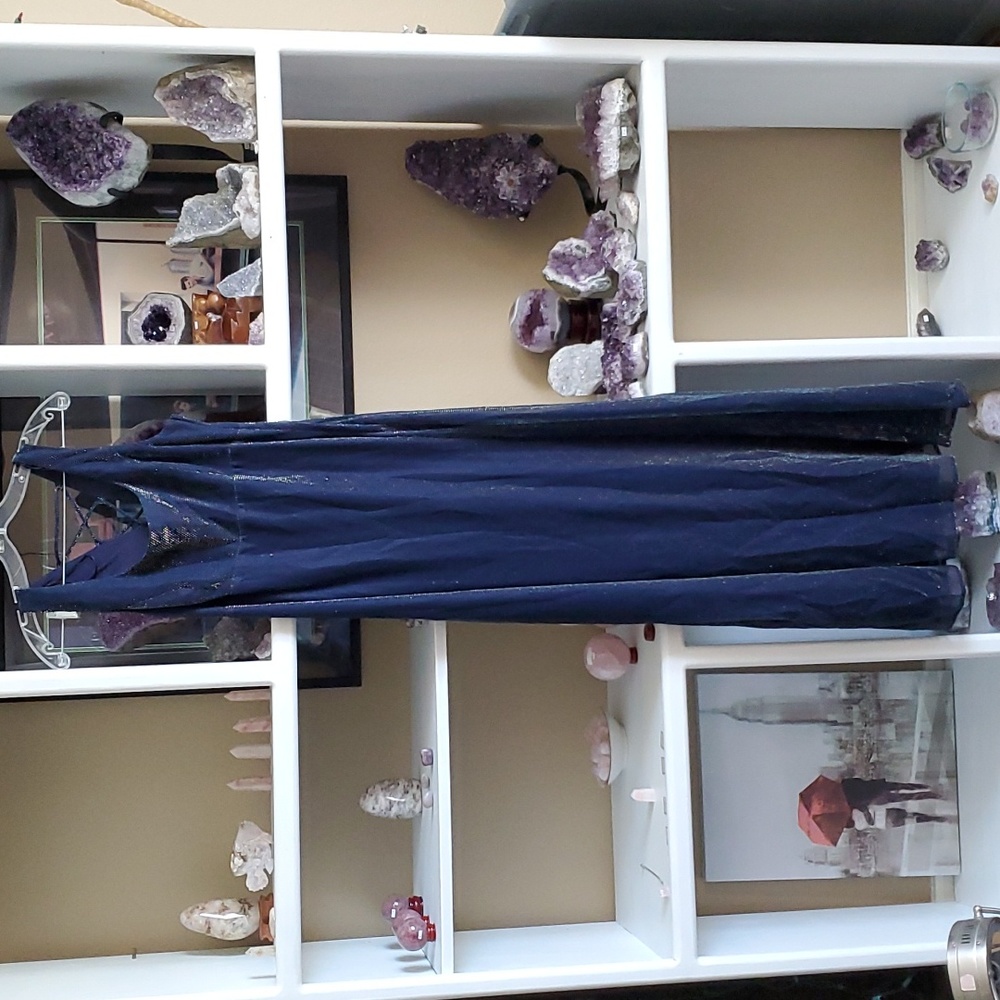 New navy dress